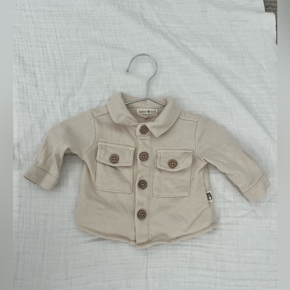 Organic Baby Boy Jacket 0-3 months - Picture 1 of 2